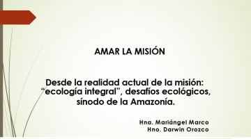 Amar la misión